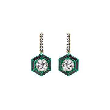 hexagon earrings (limited edition)